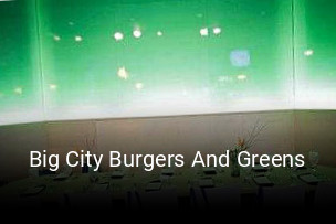 Big City Burgers And Greens