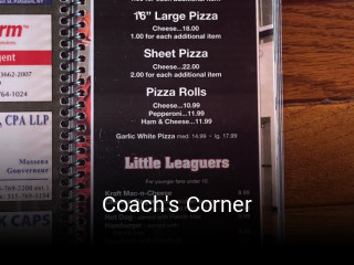 Coach's Corner