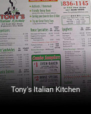 Tony's Italian Kitchen