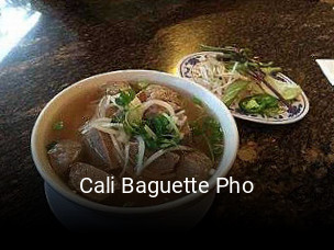 Cali Baguette Pho