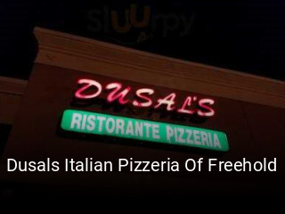 Dusals Italian Pizzeria Of Freehold