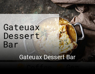 Gateuax Dessert Bar