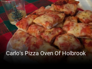 Carlo's Pizza Oven Of Holbrook