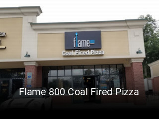 Flame 800 Coal Fired Pizza