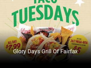 Glory Days Grill Of Fairfax