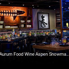 Aurum Food Wine Aspen Snowmass