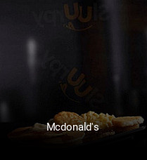 Mcdonald's