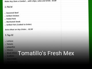 Tomatillo's Fresh Mex