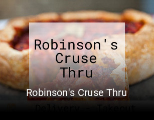 Robinson's Cruse Thru