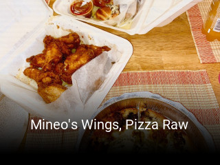 Mineo's Wings, Pizza Raw