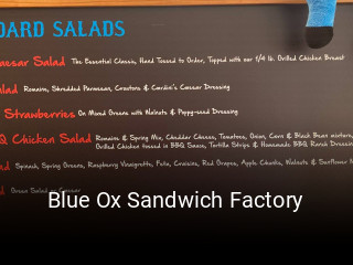 Blue Ox Sandwich Factory