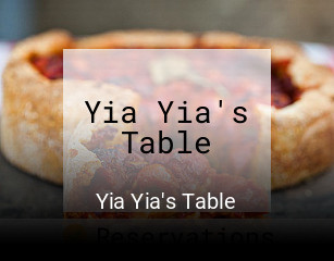 Yia Yia's Table