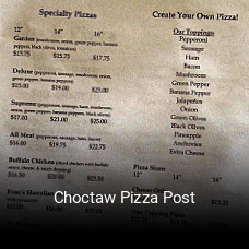 Choctaw Pizza Post