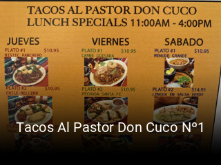 Tacos Al Pastor Don Cuco Nº1