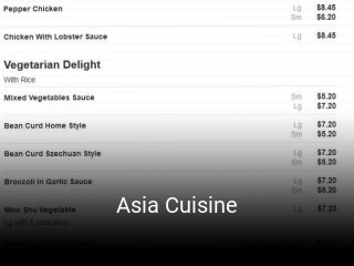 Asia Cuisine