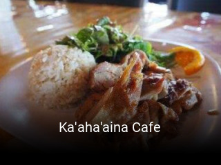 Ka'aha'aina Cafe