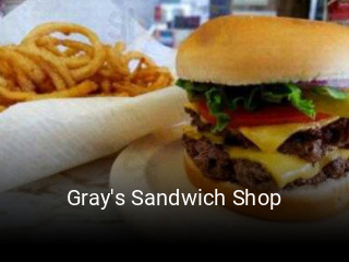 Gray's Sandwich Shop