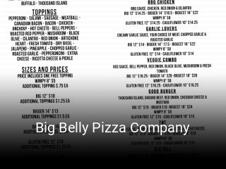 Big Belly Pizza Company