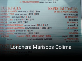 Lonchera Mariscos Colima