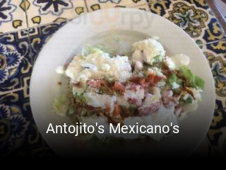 Antojito's Mexicano's