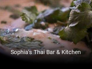 Sophia's Thai Bar & Kitchen