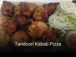 Tandoori Kabab Pizza