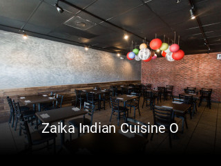 Zaika Indian Cuisine O