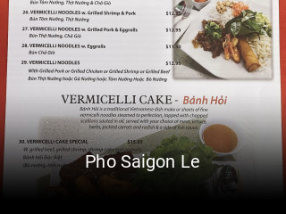 Pho Saigon Le