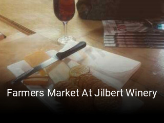 Farmers Market At Jilbert Winery