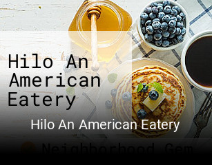 Hilo An American Eatery