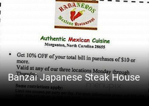 Banzai Japanese Steak House