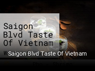 Saigon Blvd Taste Of Vietnam