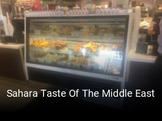 Sahara Taste Of The Middle East