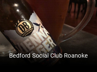 Bedford Social Club Roanoke