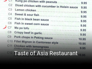 Taste of Asia Restaurant