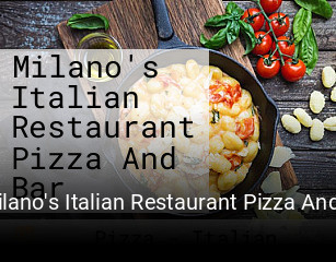 Milano's Italian Restaurant Pizza And Bar