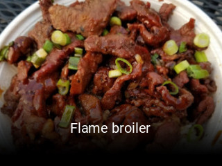 Flame broiler