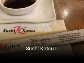 Sushi Katsu Ii