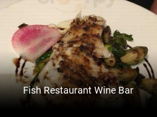 Fish Restaurant Wine Bar