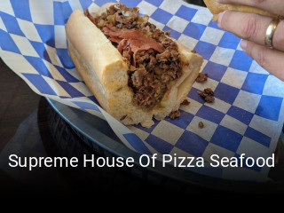 Supreme House Of Pizza Seafood