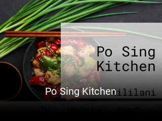 Po Sing Kitchen