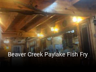 Beaver Creek Paylake Fish Fry