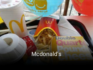 Mcdonald's