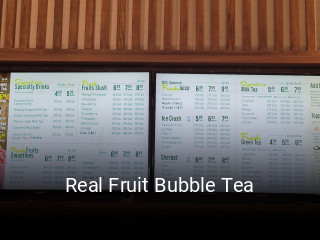 Real Fruit Bubble Tea