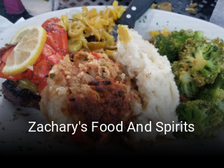 Zachary's Food And Spirits