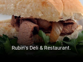 Rubin's Deli & Restaurant.