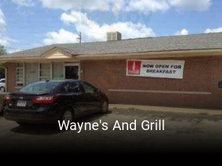 Wayne's And Grill