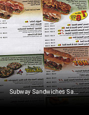 Subway Sandwiches Salads