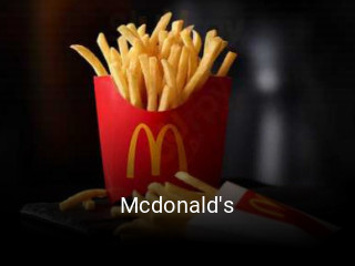 Mcdonald's