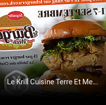 Le Krill Cuisine Terre Et Mer